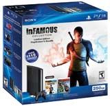 PS3 250GB Infamous Collection Bundle