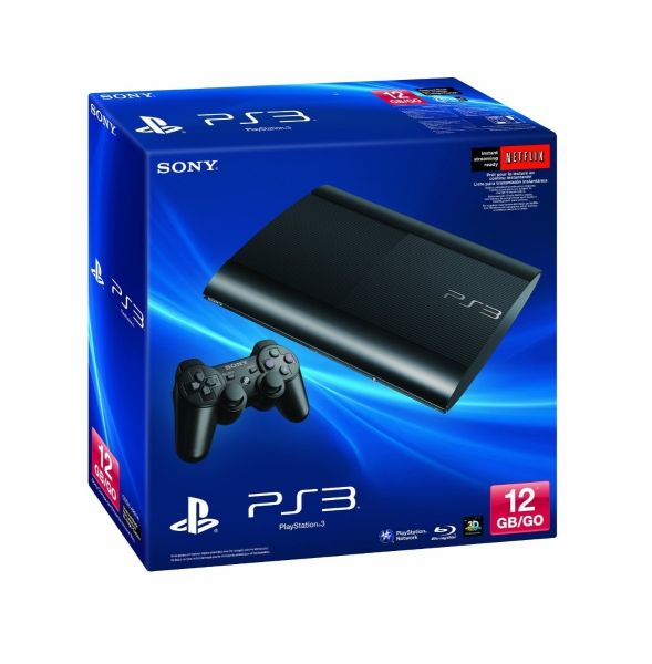 PS3 12GB SUPER SLIM + 1 CONTROLE ADICIONAL